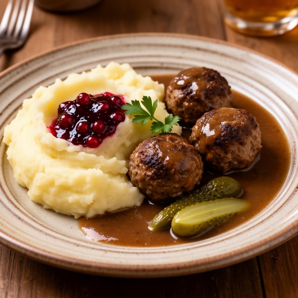 Köttbullar & mos